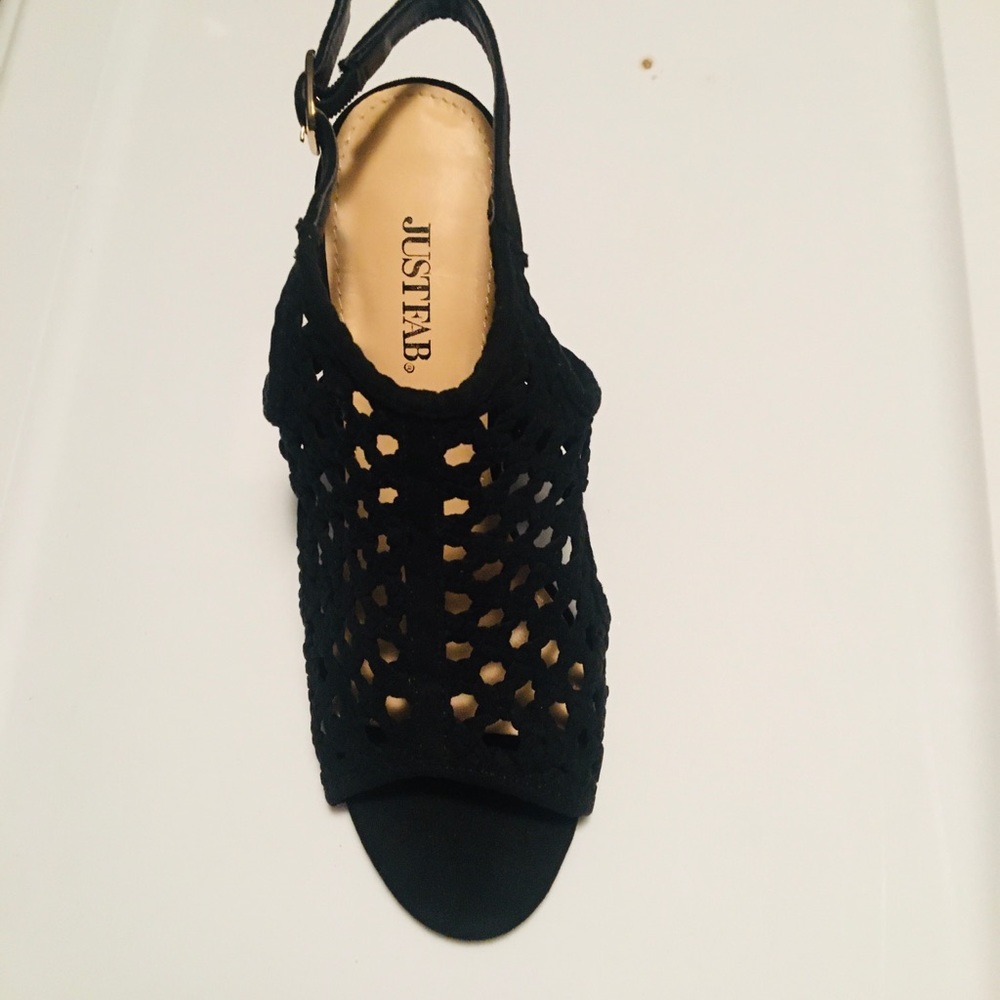 🖤💕BLACK DRESS SANDALS💕🖤 NWT - Picture 2 of 7